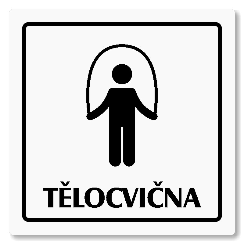 Tělocvična, 100x100mm, bílá, Arizona